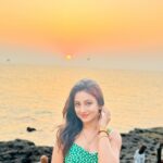 Riya Dey Instagram - Sunset along the beach in Goa is a magical emotion 🌅 🏝️🤩 #swipeleft ⬅️ #suddenplan #suddentrip #suddenplansarethebest❤️ #sunset #beach #magichour #magical #sky #nature #beautiful #ootd #giftedbyspecialone #christmastrip2023 #vacation #goa #positivity #positivevibes #winter #hellodecember #love #live #laugh #loveyourself #actress #riyadey Mayan Beach Club
