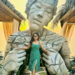 Riya Dey Instagram - Sunset along the beach in Goa is a magical emotion 🌅 🏝️🤩 #swipeleft ⬅️ #suddenplan #suddentrip #suddenplansarethebest❤️ #sunset #beach #magichour #magical #sky #nature #beautiful #ootd #giftedbyspecialone #christmastrip2023 #vacation #goa #positivity #positivevibes #winter #hellodecember #love #live #laugh #loveyourself #actress #riyadey Mayan Beach Club
