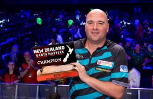 Rob Cross Instagram - Over the moon to win The New Zealand Masters. The standard was high and it’s great to get another title. Fair play to Nathan it was a great final. Thank you for all the support from fans & sponsors. Means so much 🙏⚡️

@targetdarts @NamosSolutions @jenningsbetinfo @scott_rbs