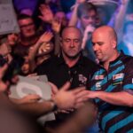 Rob Cross Instagram - Really pleased with my opening win over Micky Mansell yesterday, a proper tough battle. Now another clash with James Wade which is always challenging! Thanks for all the messages. 💪⚡️ @targetdarts @NamosSolutions @jenningsbetinfo @scott_rbs 📸 @_taylorlanningphotography_