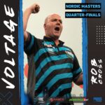 Rob Cross Instagram - Decent win last night and now I play Jonny Clayton today in the quarters of the Nordic Masters. Let’s keep this run going! @targetdarts @NamosSolutions @jenningsbetinfo @scott_rbs ⚡️⚡️ 📸 @_taylorlanningphotography_