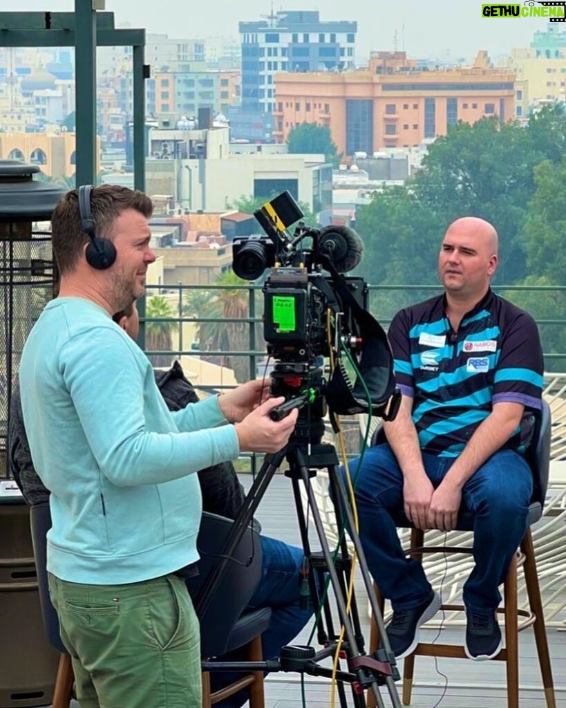 Rob Cross Instagram - It’s been an early start and busy day before my Bahrain Darts Masters quarter-final with Peter Wright. Loving the hospitality out here. Thanks for all the support. Let’s do this 💪⚡️🇧🇭 @targetdarts @NamosSolutions @jenningsbetinfo @scott_rbs