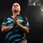 Rob Cross Instagram - VOLTAGE VICTOR ⚡️🇧🇭 Rob Cross cruises through his opening Bahrain Darts Masters clash with a 6-2 win over Nitin Kumar. @targetdarts @NamosSolutions @jenningsbetinfo @scott_rbs 📸 @_taylorlanningphotography_