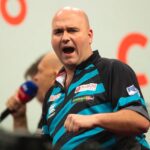 Rob Cross Instagram – Happy with that win. I was dominant and put my stamp on the game. I knew Merv would turn up and it was edgy at the end. Glad to get the win. There’s more in the tank. Onto the next one.
@targetdarts @NamosSolutions @jenningsbetinfo @scott_rbs 
📸 @_taylorlanningphotography_