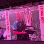 Rob Cross Instagram - Loving the new decor at the Ally Pally⚡️ Can’t wait to get back…