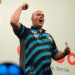 Rob Cross Instagram - A few images of my opening Grand Slam match with Adam Gawlas by @_taylorlanningphotography_ ⚡️ @targetdarts @NamosSolutions @jenningsbetinfo @scott_rbs