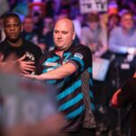Rob Cross Instagram - 𝙍𝙚𝙖𝙙𝙮 𝙩𝙤 𝙜𝙤…⚡️ Final prep underway for the final Players Championship events in Barnsley for the next two days. It’s non-stop busy for a while now. Love it. @targetdarts @NamosSolutions @pwrbyfluidity @scott_rbs 📸 @_taylorlanningphotography_
