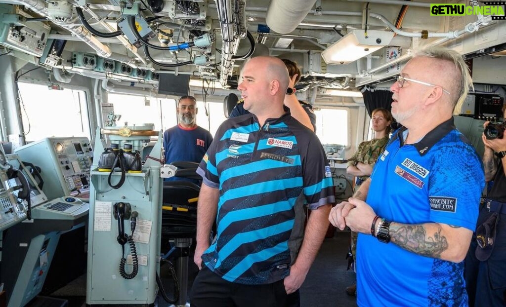 Rob Cross Instagram - Really happy to beat the brilliant Tomoya Goto, now I need to find a better level tomorrow. I was also privileged to get a tour of HMS Lancaster with Wrighty. What a great bunch of lads. Keep up the great work. ⚡️ @targetdarts @NamosSolutions @pwrbyfluidity @scott_rbs