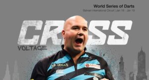 Rob Cross Instagram - Awesome to be out here in Bahrain and back on the World Series which was so successful for me last year. More wins is the plan and starts tomorrow against Tomoya Goto. 🇧🇭 🎯⚡️
@targetdarts @NamosSolutions @pwrbyfluidity @scott_rbs