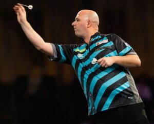 Rob Cross Instagram - Happy with the win and onto the next one. 
It wasn’t my best but I found the finishing when I needed to. The crowd were amazing today. Thanks so much for the support! ⚡️
@targetdarts @NamosSolutions @pwrbyfluidity @scott_rbs 

📸 @_taylorlanningphotography_