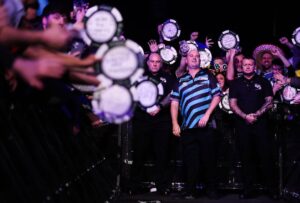 Rob Cross Instagram - That was for my boy Leyton on his 12th birthday. Hope you liked that son! ❤️
Quality match, well played Nathan. Onto the next one. ⚡️
@targetdarts @NamosSolutions @pwrbyfluidity @scott_rbs 

📸 @_taylorlanningphotography_