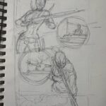 Rob Liefeld Instagram - BTS - DEADPOOL CORPS/LADY DEADPOOL! It all started with a call from the EIC telling me he wants to build a Deadpool team and if I would be on board as the creator of Deadpool. I say, let’s do it, he wants to start with Lady Deadpool and I started to produce designs, many I’m sharing here from my 2009 sketchbook. Kid Deadpool, Dog pool would follow. From 2 Lady Deadpool appearances the Deadpool Corps was on its way. I did over 200 pages of Deadpool Corps. from 2009-2011, it was great fun. It all starts with comic book creators, these films, games, cartoons, they don’t exist without us and we need to continue to be vocal about our contributions. #marvel #robliefeld #deadpool