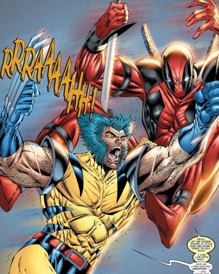 Rob Liefeld Instagram - Here’s my Holiday gift to you. A top tip to grab copies of Wolverine #154 & #155 while you can. Prices on these have tripled since Deadpool 3 was announced. This key battle between Deadpool & Wolverine resulted in an immediate sell out when I produced them back in 2000. Demand will only increase as the march towards the film increases! #deadpool #marvel #robliefeld