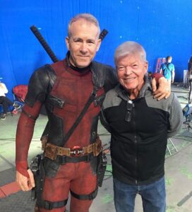 Rob Liefeld Instagram - Me & Ryan at the Deadpool 3 premiere. Happy Birthday Ryan. 🎂🎂🎂 We’ll always have October. Photo cred, TVA.
