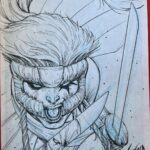 Rob Liefeld Instagram - Shatterstar!! ROBTOBER Day #4! #marvel #xmen #deadpool #robliefeld
