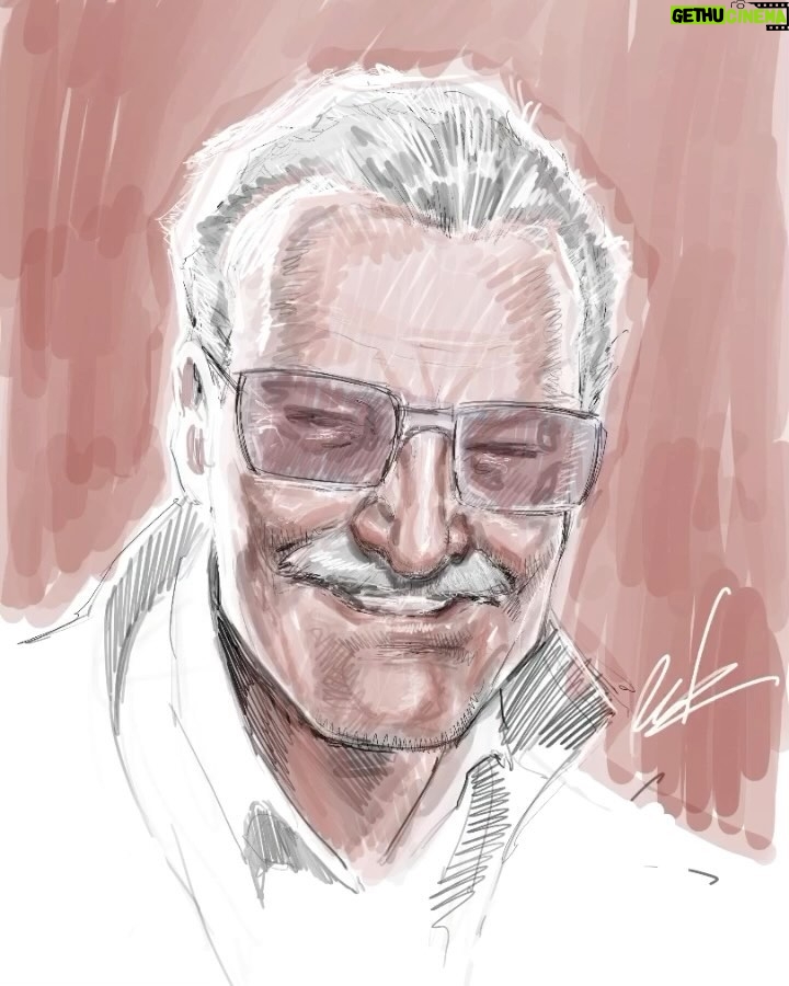 Rob Liefeld Instagram - Closing out the day with some love for @therealstanlee who would have been 101 today. #marvel #stanlee