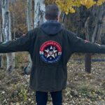 Rob Liefeld Instagram - Nerd in the wild. Brought my heavy winter nerd coat. #vintage #justiceleague - Joy bought me this coat from the Warners Studio store back in 1994 when she was working on the lot.