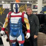 Rob Liefeld Instagram - Diehard made his debut in the comic book that launched @imagecomics, Youngblood #1, 1992! To see him brought to glorious life by @heroes_4_hire_costumes was a highlight of the show. Diehard was originally called Ion when I created him when I was 13, then changed his name after the battery brand before the title became an action franchise starring Bruce Willis! Great job on this, Robert! #diehard #youngblood #imagecomics #robliefeld