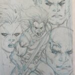 Rob Liefeld Instagram - Pencil roughs, sketch. Where imagination begins! #thundercats #robliefeld #dynamitecomics