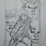 Rob Liefeld Instagram - Pencil roughs, sketch. Where imagination begins! #thundercats #robliefeld #dynamitecomics