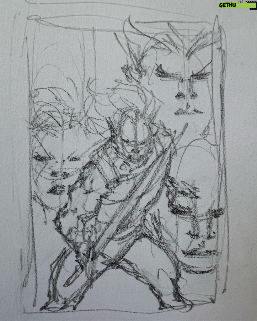 Rob Liefeld Instagram - Pencil roughs, sketch. Where imagination begins! #thundercats #robliefeld #dynamitecomics