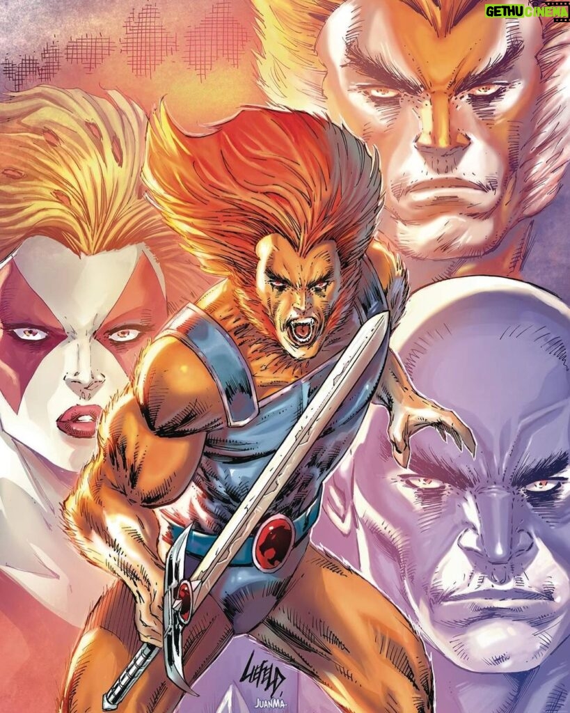 Rob Liefeld Instagram - THUNDERCATS! I’m thrilled to contribute to the new launch for Lion-O and friends from @dynamitecomics Let your retailer know you want this cover as orders are coming due! #thundercats #robliefeld #dynamitecomics