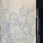 Rob Liefeld Instagram – You guys!! It was 34 years ago today that I had the distinct pleasure of introducing you to CABLE!!! The man who would be Brolin!! This comic arrived Jan. 9, 1990! Thank you for loving Cable so much, because of your support I was able to bring you Deadpool one year later, and Domino and Shatterstar and so many others!! And to commemorate this amazing occasion I dug up my original cover sketch from 1989, I don’t think I’ve shared it before but I’m not certain… swipe that picle left and enjoy! Thank you for your amazing support, bringing Cable to life literally changed everything for me!! #robliefeld #cable #deadpool #xforce #domino #shatterstar #marvel