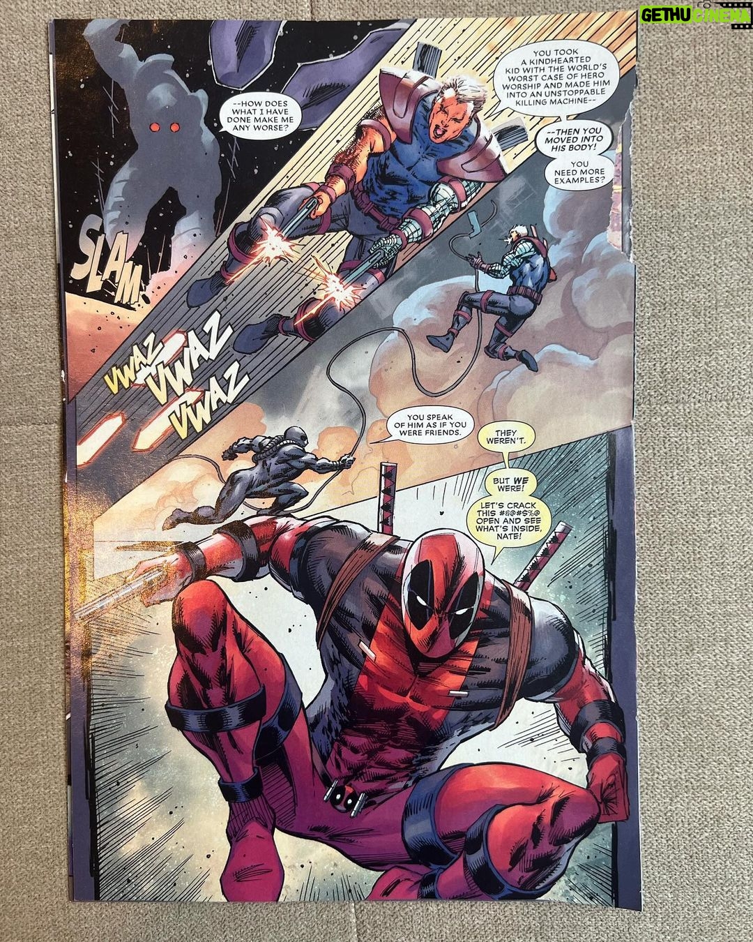 Rob Liefeld Instagram - On 123123, I share that I often draw on the road, France, the mountains, wherever, making comics is the my passion. Bringing these characters & these stories to life is an absolute privilege that I’ll never take for granted. Thank you to everyone and every outlet that has given support to my art.