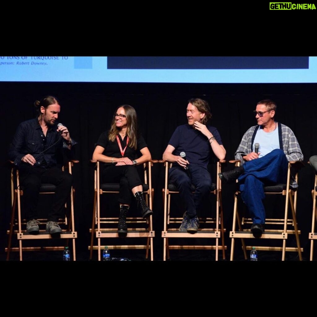 Robert Downey Jr. Instagram - Wow!!! What a glorious weekend in Telluride at #TFF Thanx to Julie Huntsinger for the experience and warm welcoming of our documentary “Sr.” Being with our peers, celebrating film without pretense was as refreshing as the very mountain air… (photos by: Getty Images) Telluride, Colorado