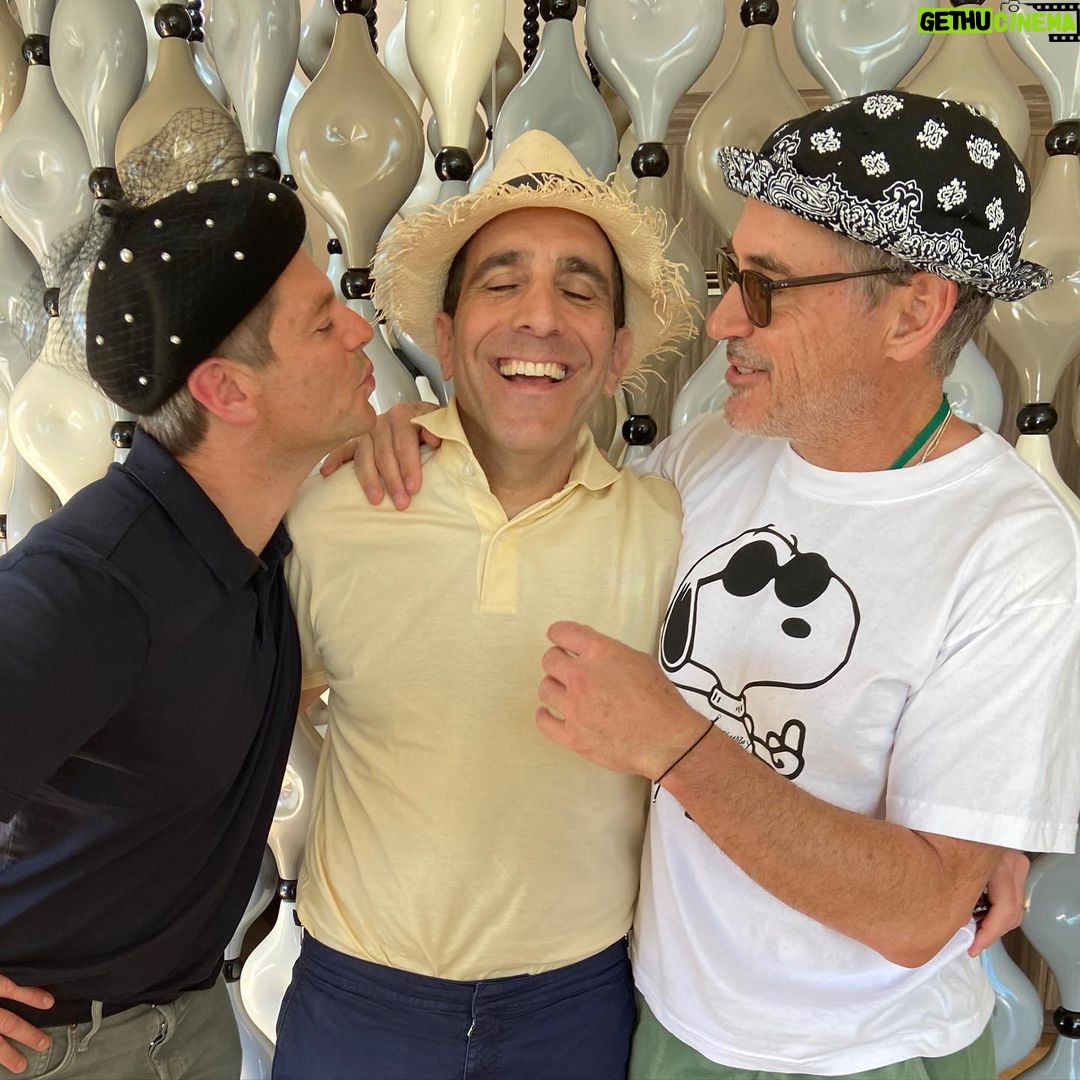 Robert Downey Jr. Instagram - We're all feeling the love this #WackyHatWednesday - let's see what's on top of your noggin this week!