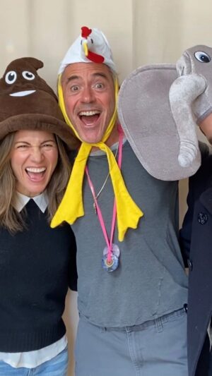 Robert Downey Jr. Instagram - 🍟💩🐔🐘 #WackyHatWednesday , get into it! Show me your Wacky Hat.