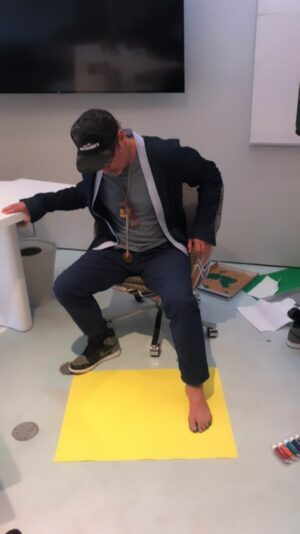 Robert Downey Jr. Instagram - Reel it in...happy feet for the @officialfootprintcoalition !🎨🦶🌎🙏 #footprintcoalition
