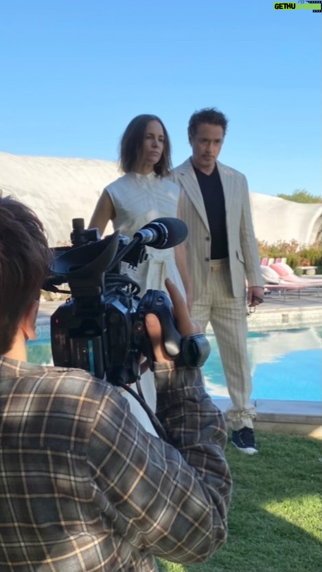 Robert Downey Jr. Instagram - Welcome to #ExtonCam!🎥 He got behind the lens and captured some great BTS from our shoot with @thepurist...he even came prepped with some hard hitting questions! #ThePurist #bts #DomeHome Musically seasoned by @iamsunnyriot !