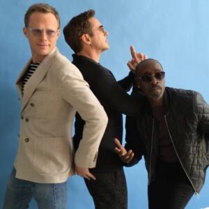 Robert Downey Jr. Instagram - Here’s a fun #retrodowneyjr for ya...here’s @doncheadle , @paulbettany & I...I call it “Fury’s Angels”. We were all a little cheeky that day!

📸: @jimmy_rich