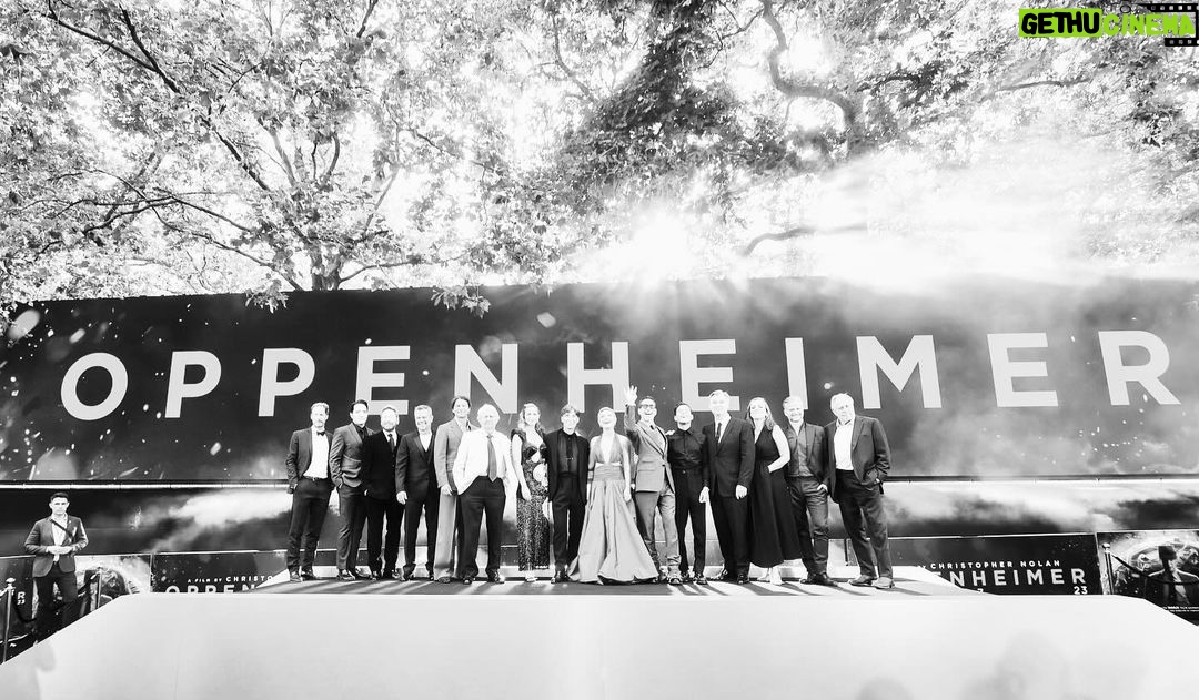 Robert Downey Jr. Instagram - Big thx to the British Academy for the #bakersdozen. Proud to be a support beam in Mr. Nolan’s monumental achievement. Well done, Oppenhomies!