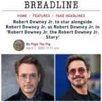 Robert Downey Jr. Instagram - Catch me at the local bakery..
