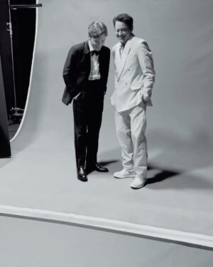 Robert Downey Jr. Instagram - Thx for having us @psfilmfest ! It was an honor to celebrate my friend and collaborator Cillian Murphy. I think my MIL Rosie had a fine time too.