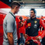 Robert Lewandowski Instagram - Thank you @scuderiaferrari for this amazing experience and hospitality! Good luck tomorrow!