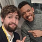 Robin Blase Instagram - #unbezahlteWerbung Gerade @leeroymatata bei der @munsecconf getroffen. Super Typ! Dieses Jahr ist er bei #yourmsc dabei & macht die Interviews mit den Politikern. Schaut mal auf dem Kanal YourMSC vorbei!