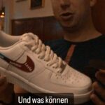 Robin Leutner Instagram - Fragen kannst du @maximilianj_ 😂 Danke nochmal an @edykspaint ❤️🙏 #nike #schuhe #djrobin #layla #bumsbar #rapunzel