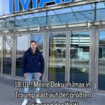 Robin Leutner Instagram - Heute Die Doku auf der Größten Leinwand der Welt Probegeschaut😍🙏 Es war der Hammer! Holt euch schnell die letzten Tickets!! Den Link findet Ihr in meiner Bio! 🎉 #djrobin #doku #imax #leonberg #traumpalast #bisslegrösser #layla #bumsbar #summerfieldbooking Traumpalast & IMAX