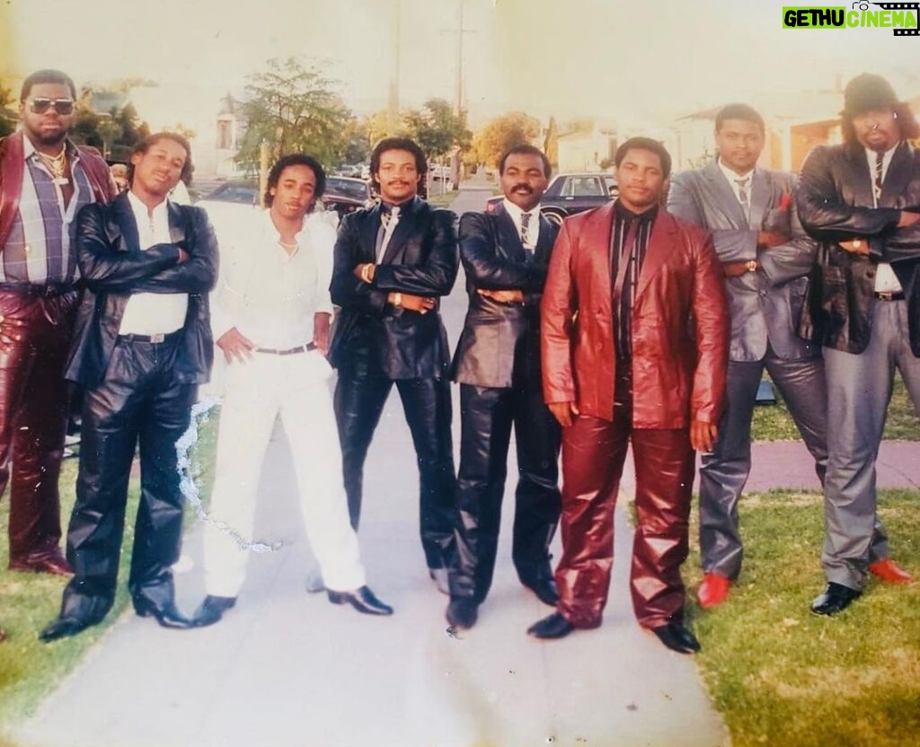 Rockmond Dunbar Instagram - East Oakland CA. 1983... I was 10 years old and pissed that my elders shoved a white Jesus down my throat every Sunday... So my cousins became my idols, my Gods...I wanted to be just like them. The money, women and respect.... Daydreams of a little black boy.... (Left to right) Big D , Q , Boo.,Tug, Dean ,Aaron, Craig ,Saz.......