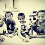 Rockmond Dunbar Instagram - The Boss and the Boys! #girlpower #blackgirlsrock #blackgirlmagic #blackhomeschoolers #homeschool #blackboys #blacklove #kids #❤️