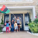 Rockmond Dunbar Instagram - Posted @withregram • @mrs_maya_dunbar The good brother Marcus has his energy over the Dunbars! Our new flag arrived on his birthday of all days and we couldn't be happier or more proud! ❤️🖤💚 #marcusgarvey #panafricanflag #panafricanism #blackhomeschoolers #blackhomeschooling #blackhomeschool365 #blackhomeschoolfamily #blackhomeschoolfamilies #blackhomeschoolmom #blackpride #blacklove #blackfamilies #blackpower #blackunity #blackhistory #garveyism