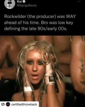 Rockwilder Instagram - THX for the love #Repost @certifiedthrowback Drop your Favourite Hit from @Rockwildermusic ⤵️ 

#grammywinner 🏆 
#hiphopproducer 
#certifiedthrowback