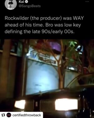 Rockwilder Instagram - THX for the love #Repost @certifiedthrowback Drop your Favourite Hit from @Rockwildermusic ⤵️ 

#grammywinner 🏆 
#hiphopproducer 
#certifiedthrowback