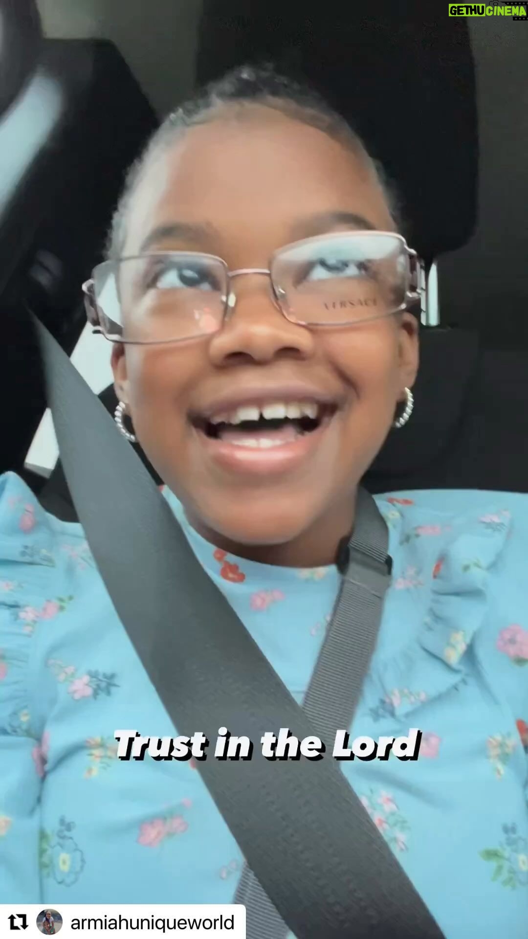 Rockwilder Instagram - This girl is a must-repost on this beautiful day! @armiahuniqueworld She is amazing! Everyone, give her a follow! She is awesome! And she is truly blessed! AMEN!! And she dripped those Versace shades! Be blessed lil preacher!!
