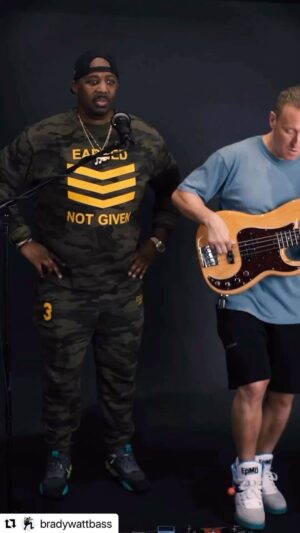 Rockwilder Instagram - @bradywattbass Bass & Bars Episode 48B ft. Erick Sermon of EPMD “Da Joint”
Been gettin so much love on these I figure set this year off right with a brand new exclusive. Some serious tests took place in 2022 battling Cancer and Chemotherapy but I stayed solid with the help of so many great people around me + the positivity from all you out there! Health wise I’m better than EVER now! STAYTuned cuz 2023 is about to be off the chain. - 
Original track produced by @erick_sermon & @rockwildermusic 
Shot by Poe @deejaypoe 
Audio by Nef @producedbynef 
Bass & Bars Records in partnership with @djpremier Premier & @ianschwartzman