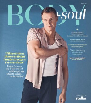 Rodger Corser Instagram - Thanks @bodyandsoul_au 
for putting this old bloke on the cover. 

Talking @9doctordoctor (Wednesday’s 8:30pm @channel9) and @fivebedroomsau #season2 ...coming soon.

Available in today’s Sunday @dailytelegraph @heraldsunphoto @couriermail @thetiser @themercurycomau 
Photography: Damian Bennett @damianbennettphoto 
Styling: Kelly Hume @kellyahume
Interview: Angela Mollard @angelamollard
Thank you @sarrahlemarquand @breeplayer 
...and @chiefbrabon @emiliebrabonhames at @weareskwod for the training tips to “earn your weekend” 👊