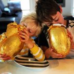 Rodger Corser Instagram - When footy and chocolate combine in perfect synergy #footyegg Hope you all had a B.O.G performance today!!! #happyeaster Sydney, Australia